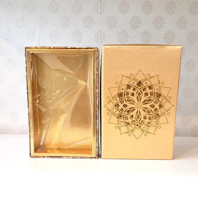 Small Gold Cover Mithai Box